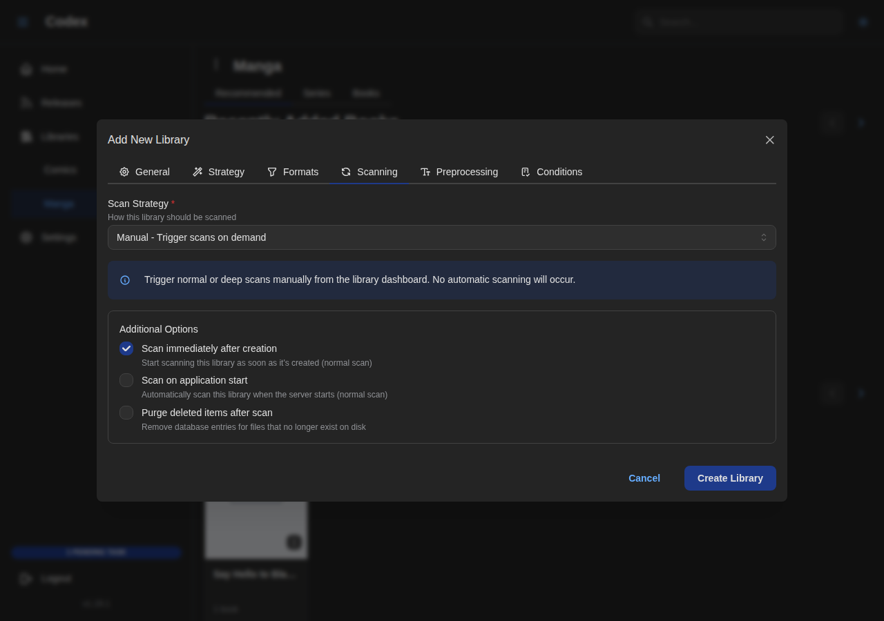 Add Library - Books Scanning